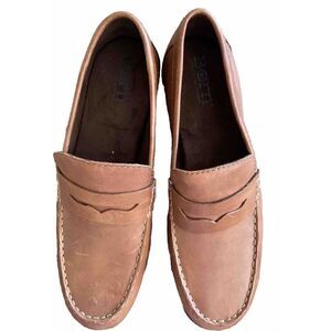 NEW Born Men's  Casual Loafer In Full Grain Brown Leather Size 11.5